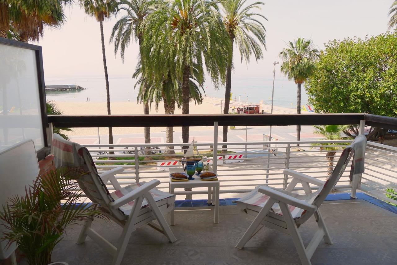 Fragata Beach Seaview Sitges Eksteriør bilde
