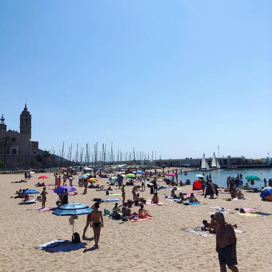 Fragata Beach Seaview Sitges Eksteriør bilde