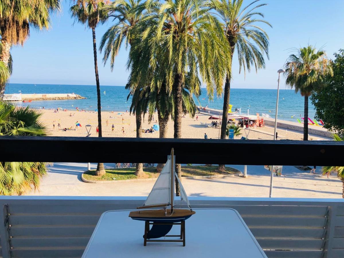 Fragata Beach Seaview Sitges Eksteriør bilde